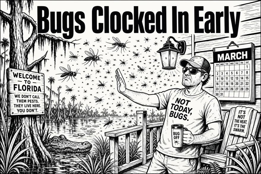 Bugs Clocked In Early