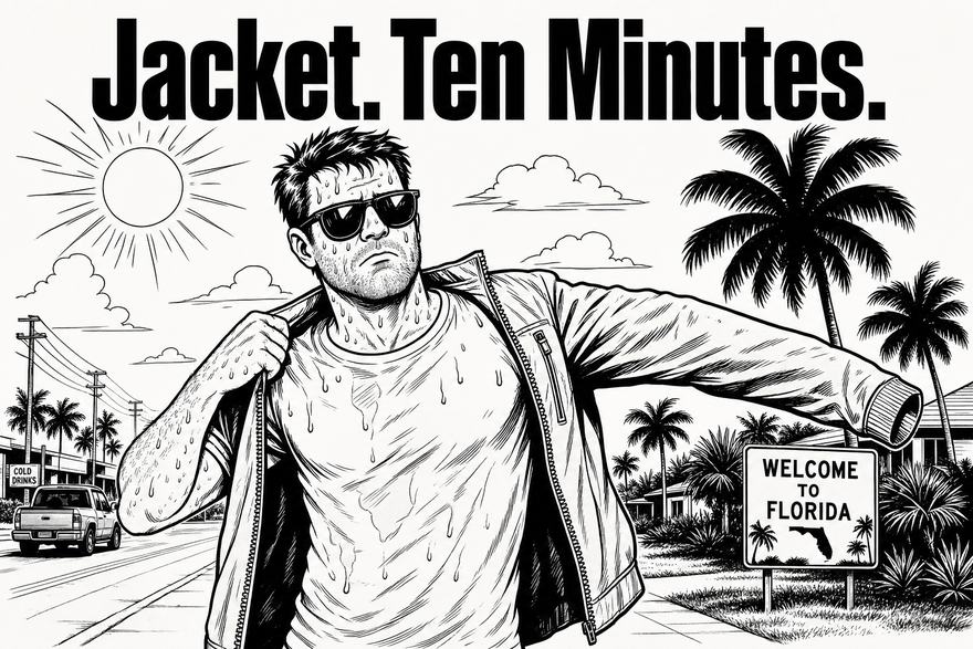 Jacket. Ten Minutes.