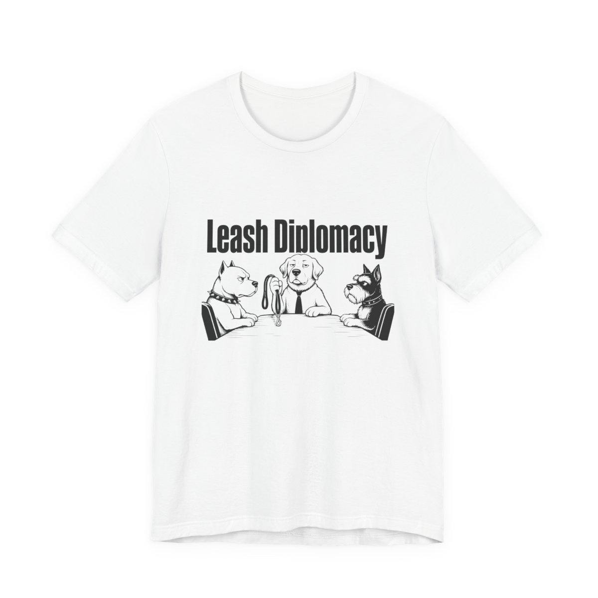 Men’s tee, Leash Diplomacy