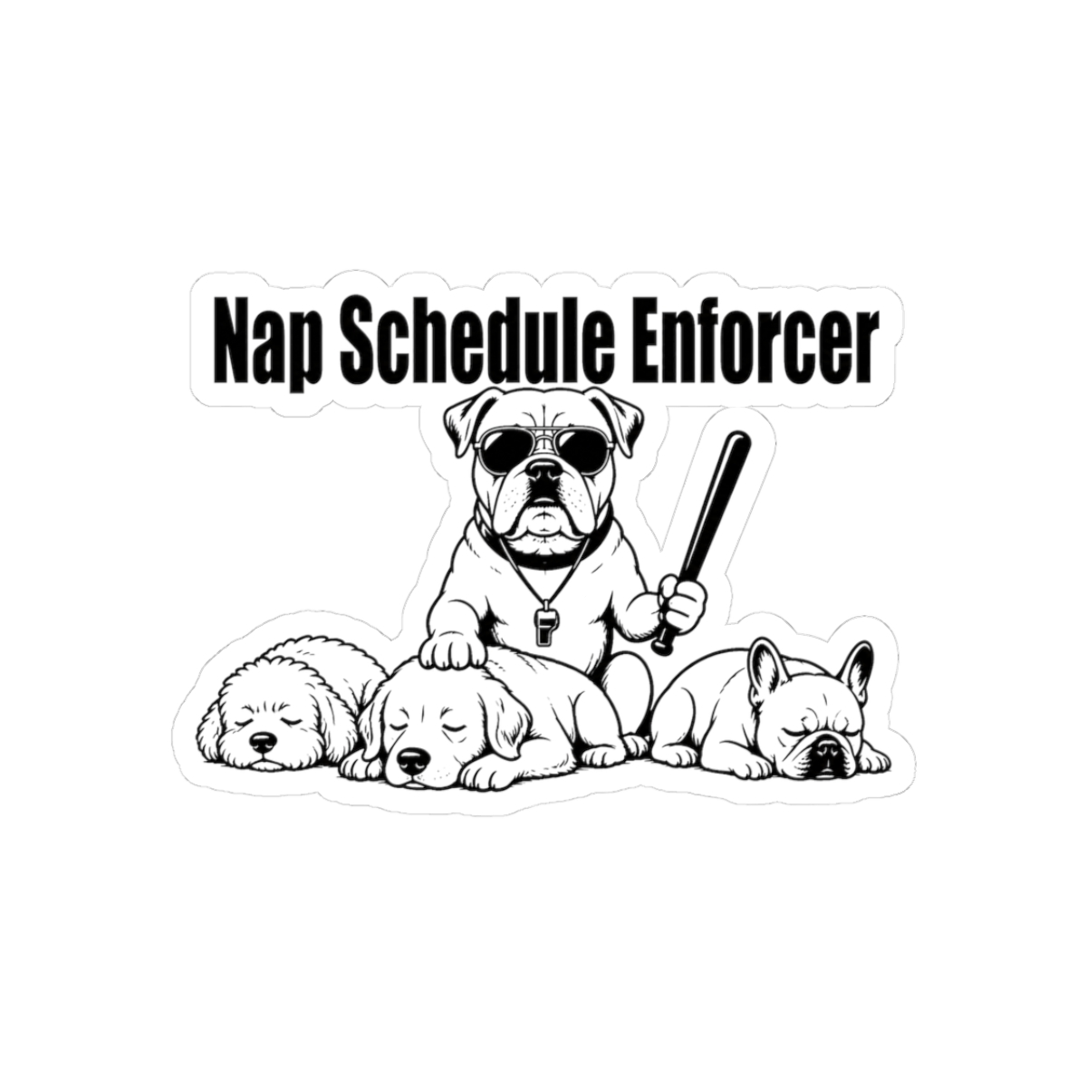 Sticker, Nap Schedule Enforcer