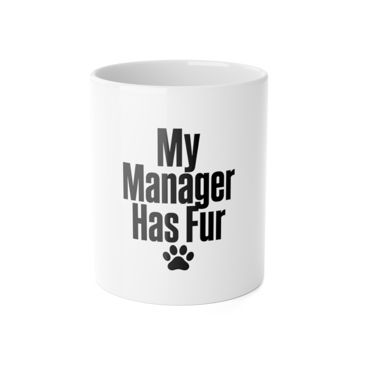 Mug, My Manager Has Fur
